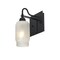 Besa Lighting Milo 4 Wall, White Frost, Black, 1x60W Incandescent 1WG-MILO4WF-BK - alternate 1
